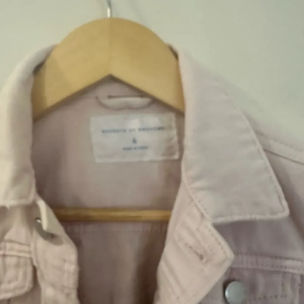 Rockets of Awesome Light Pink Denim Jacket sz 6 Pink Jean Jacket